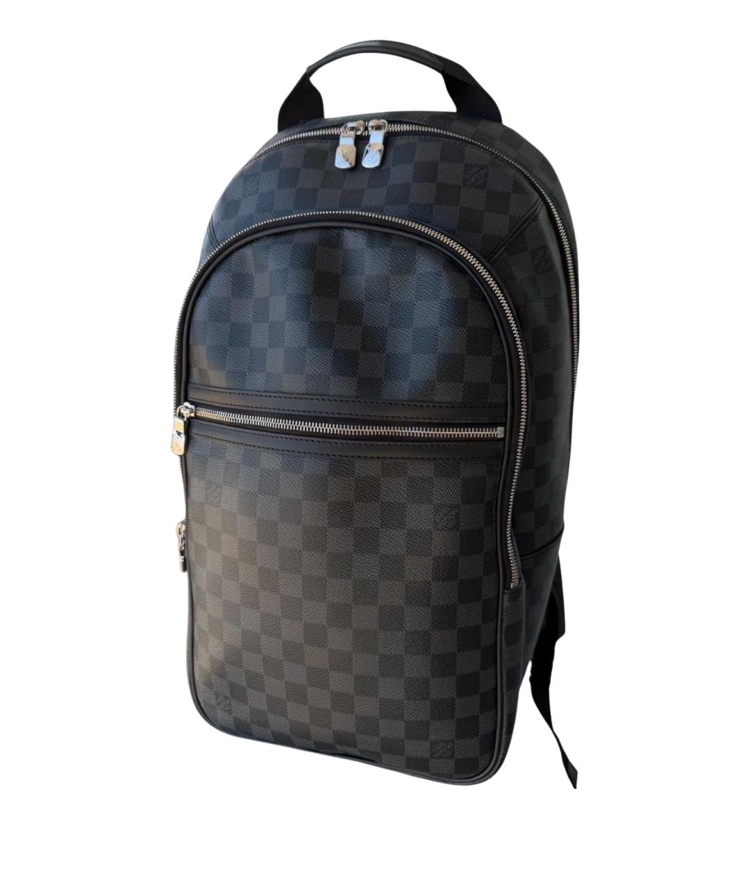 LOUIS VUITTON Антрацитовый рюкзак, фото 1