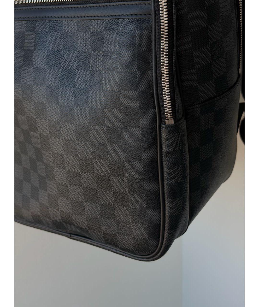 LOUIS VUITTON Антрацитовый рюкзак, фото 8