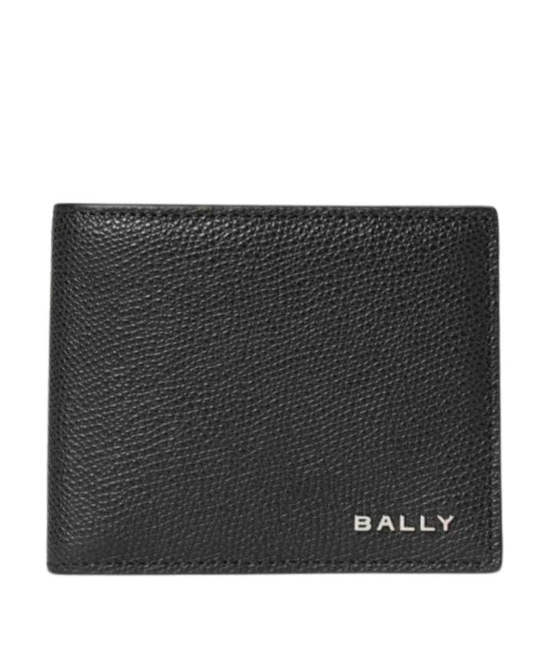 BALLY Черный кожаный кошелек, фото 1