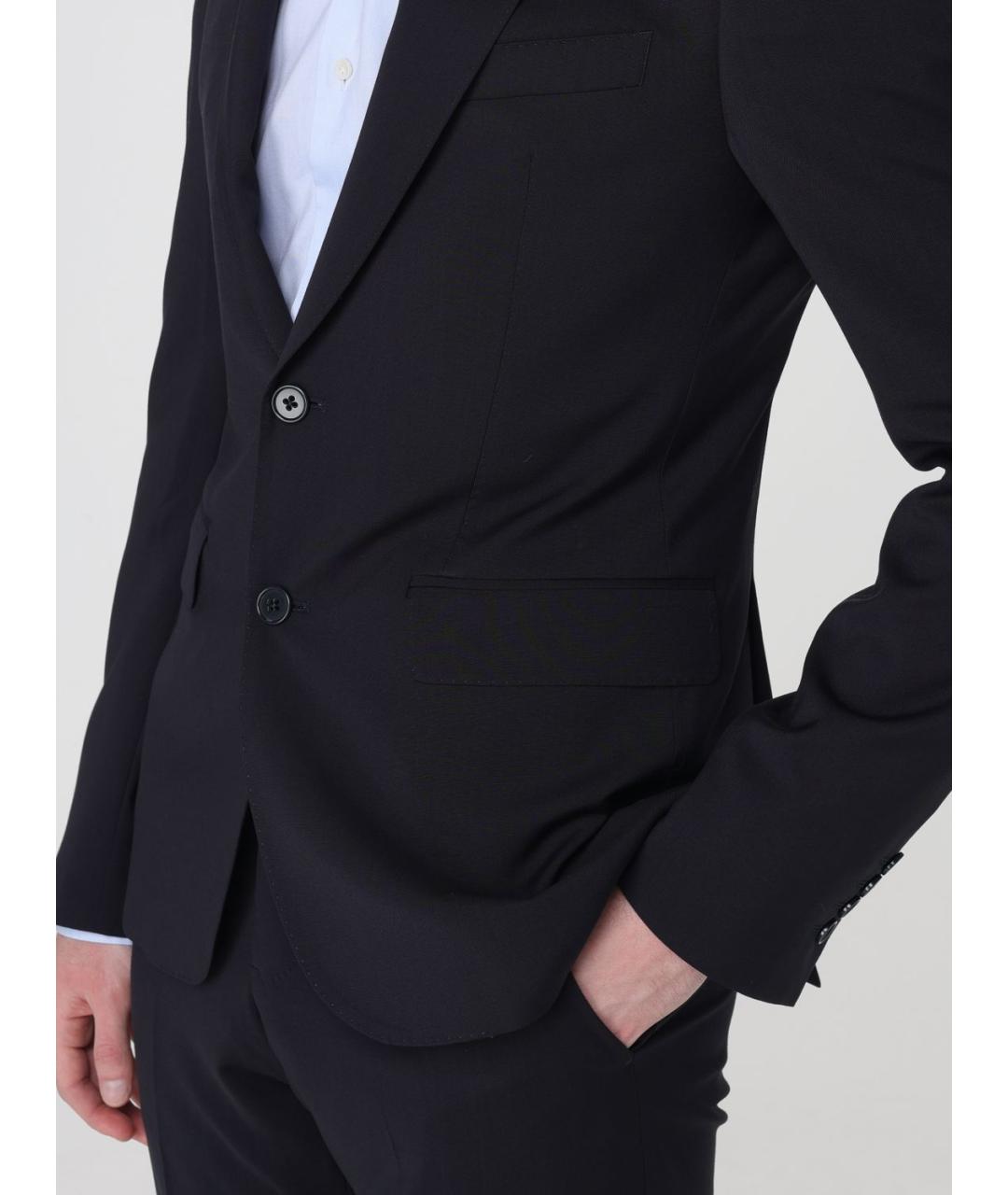 EMPORIO ARMANI Синий классический костюм, фото 5