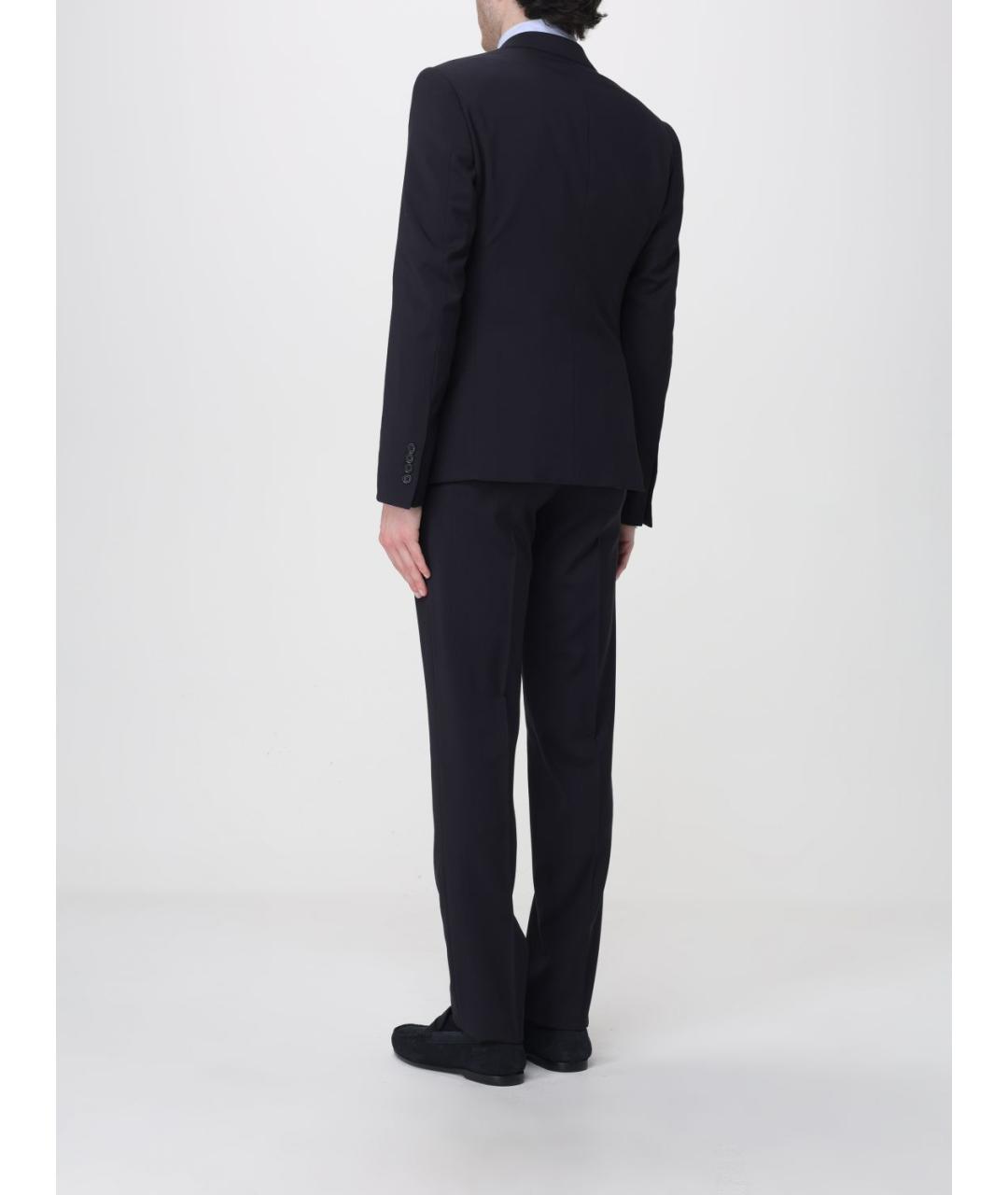 EMPORIO ARMANI Синий классический костюм, фото 3