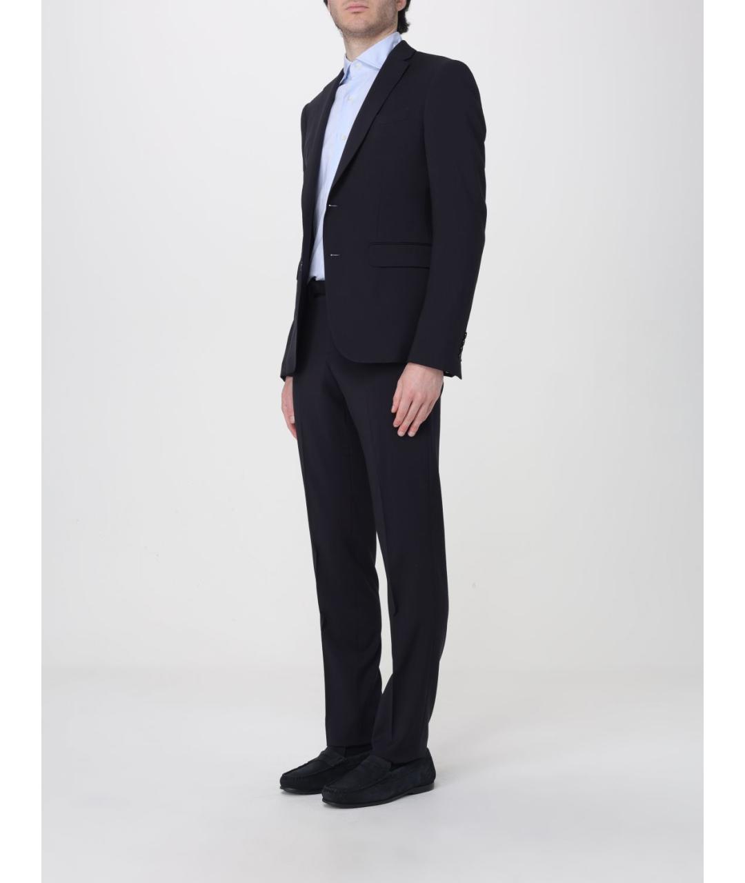 EMPORIO ARMANI Синий классический костюм, фото 4