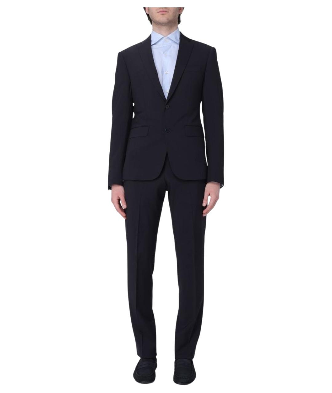 EMPORIO ARMANI Синий классический костюм, фото 1