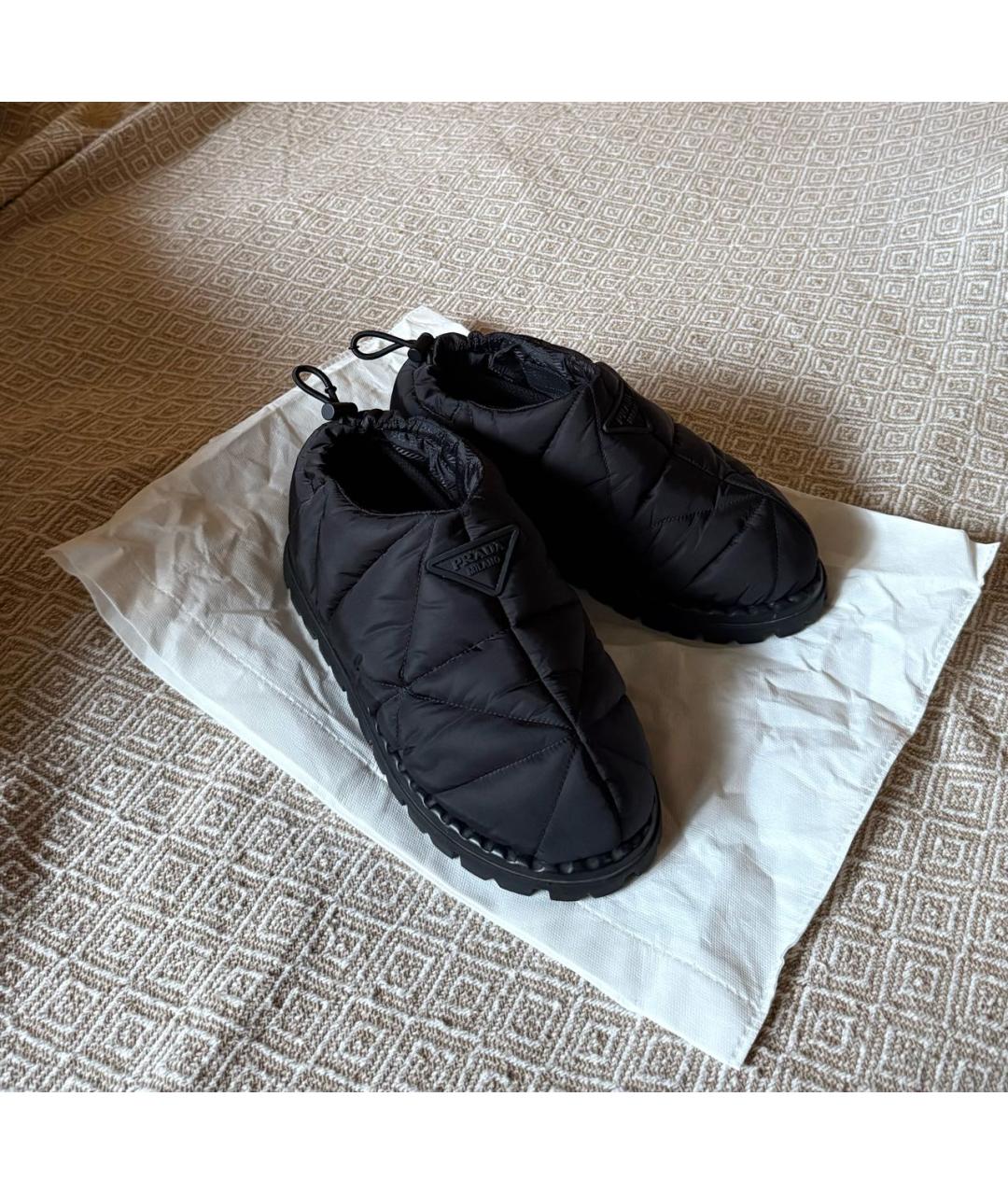 PRADA Черные ботинки, фото 2