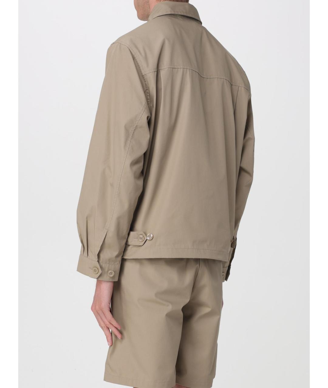 CARHARTT WIP Бежевая хлопковая куртка, фото 3