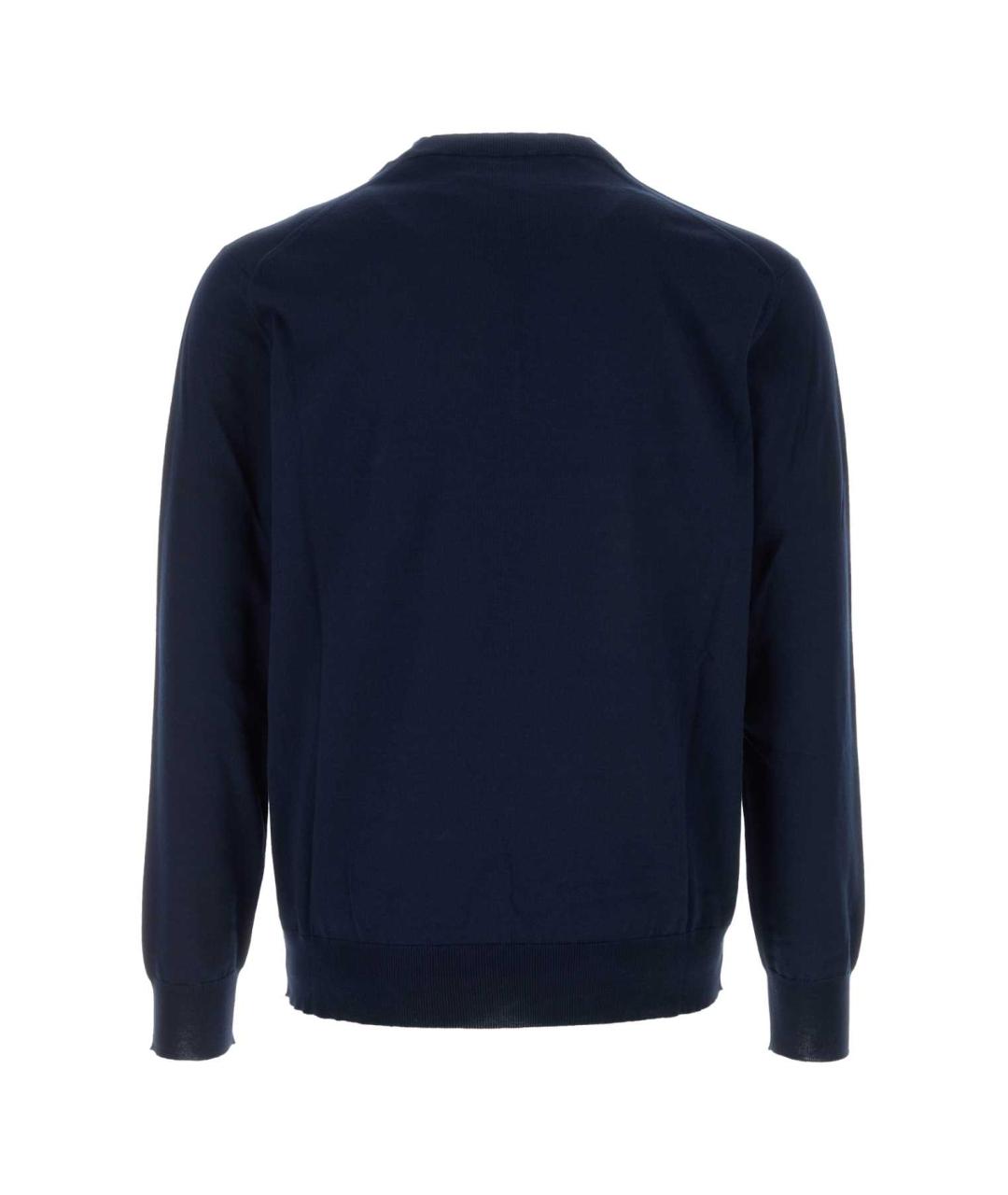 PRADA Синий хлопковый джемпер / свитер, фото 2