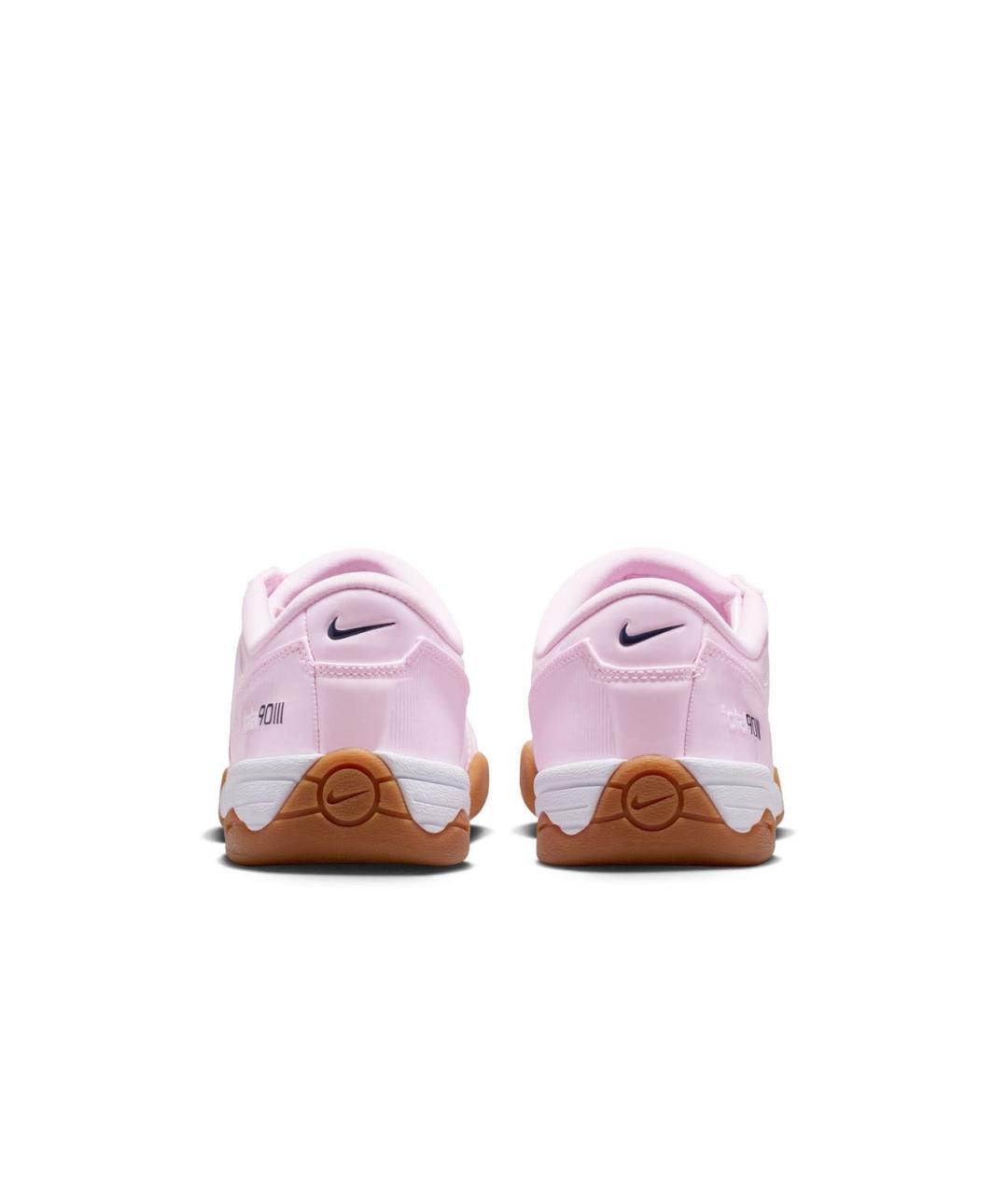 NIKE Розовые кроссовки из лакированной кожи, фото 4