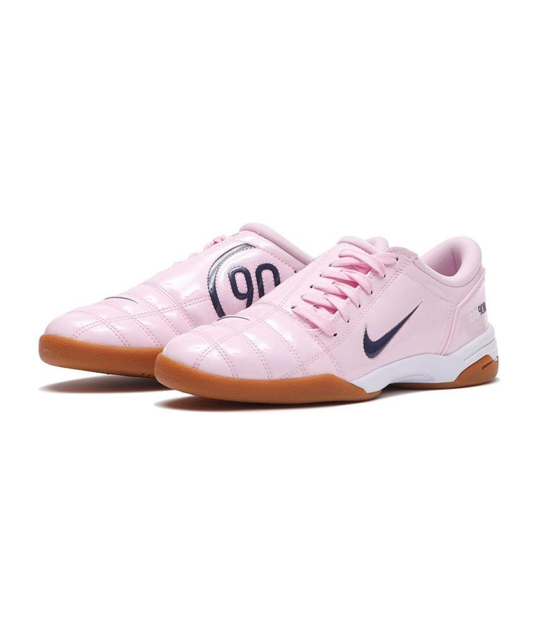 NIKE Розовые кроссовки из лакированной кожи, фото 2