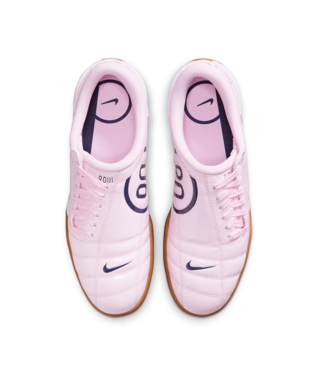 NIKE Розовые кроссовки из лакированной кожи, фото 3