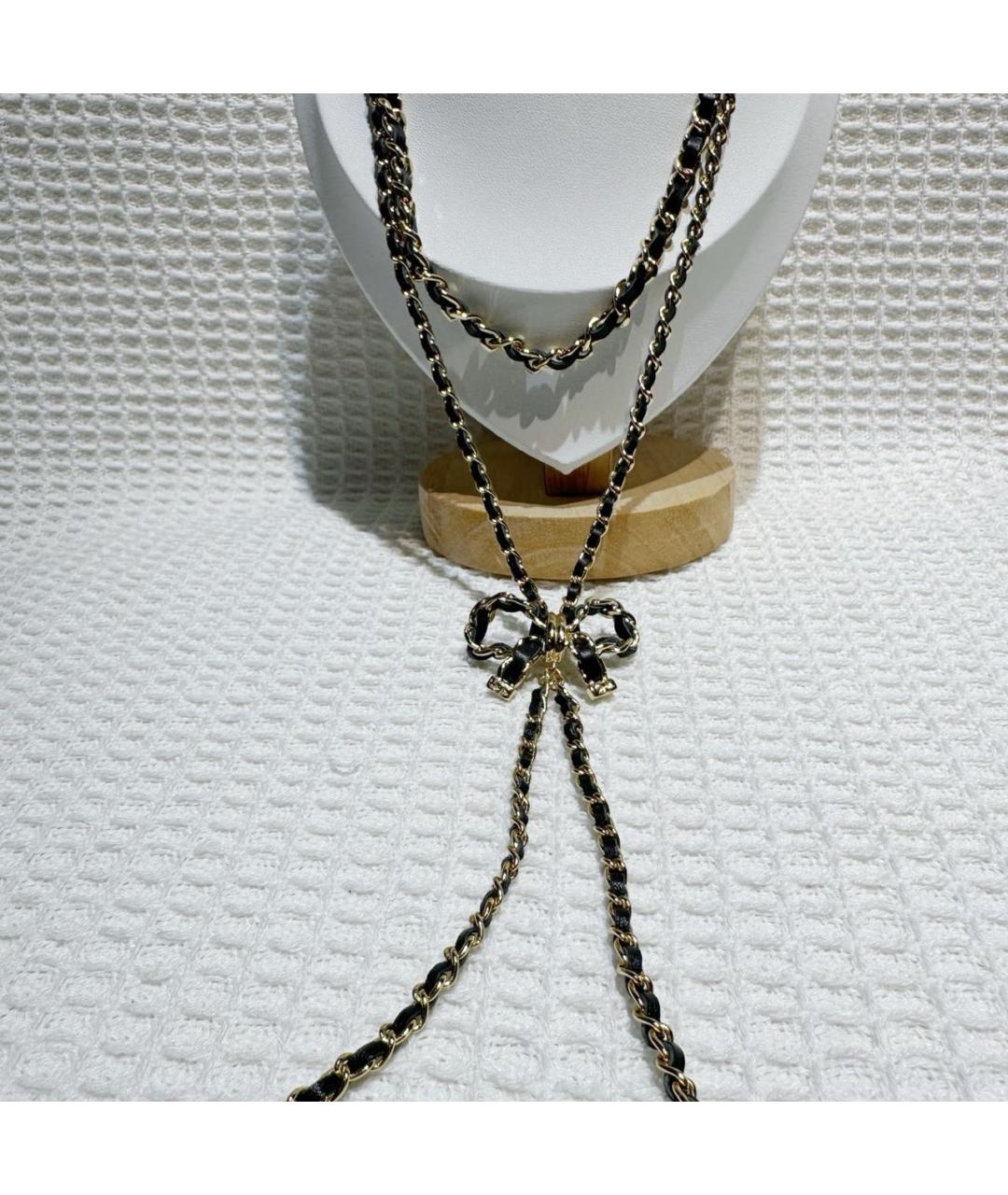 CHANEL Золотое колье, фото 5