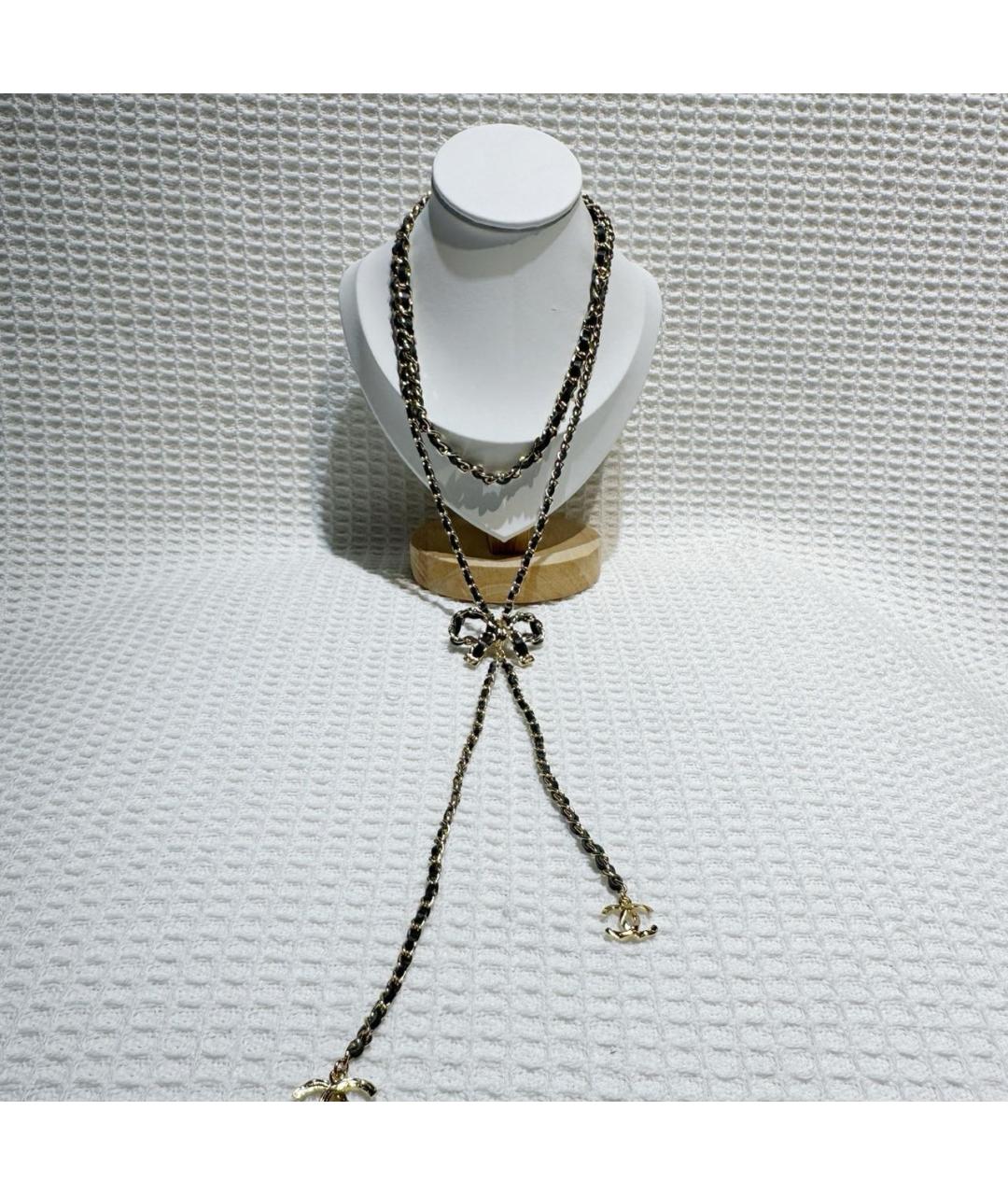 CHANEL Золотое колье, фото 9