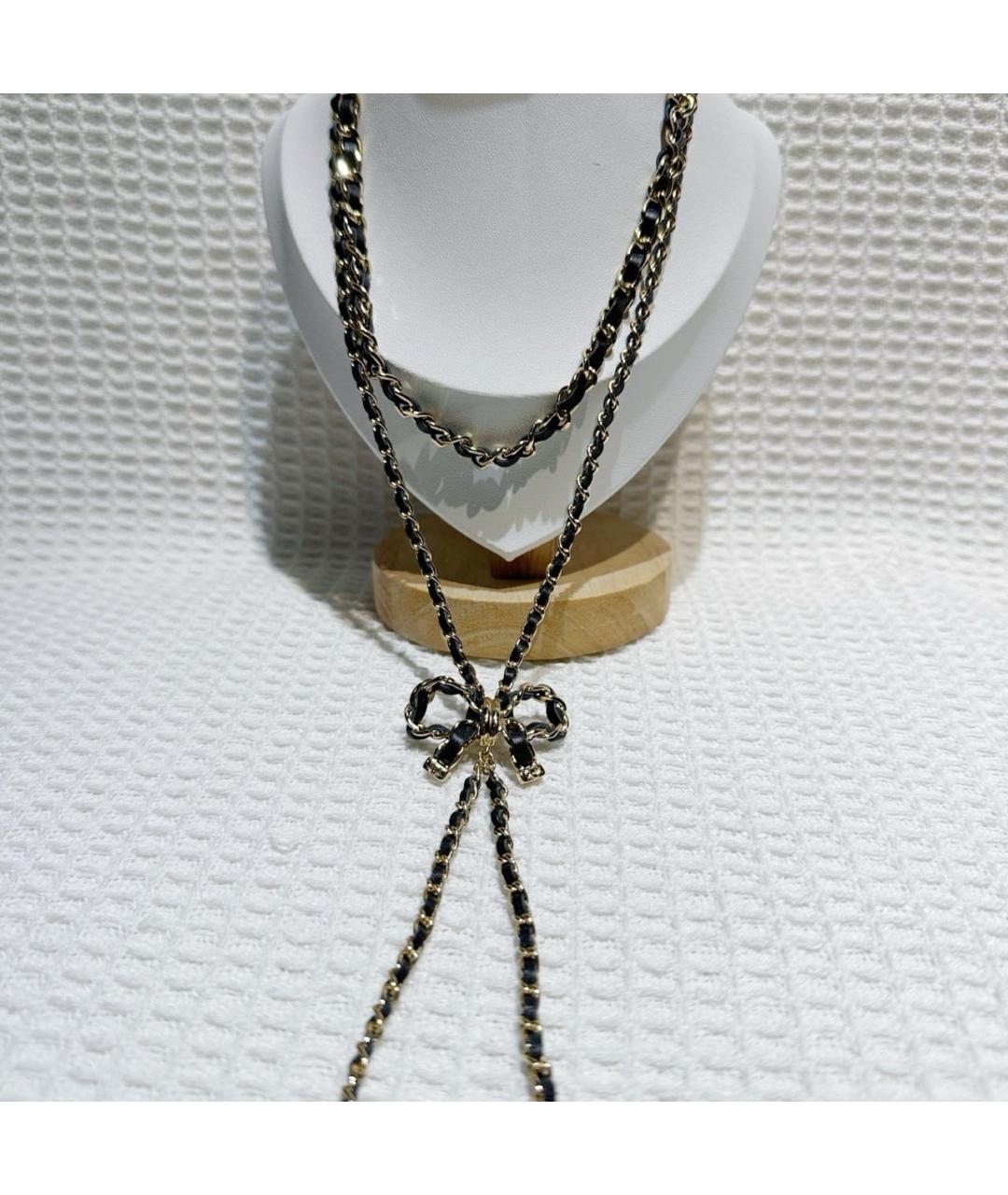 CHANEL Золотое колье, фото 3