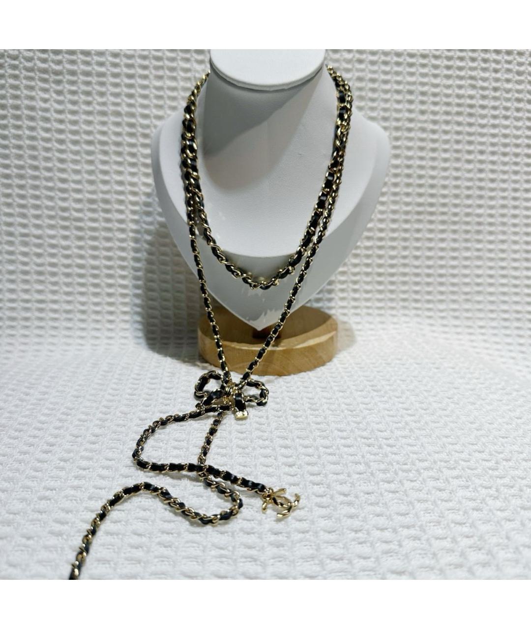 CHANEL Золотое колье, фото 7
