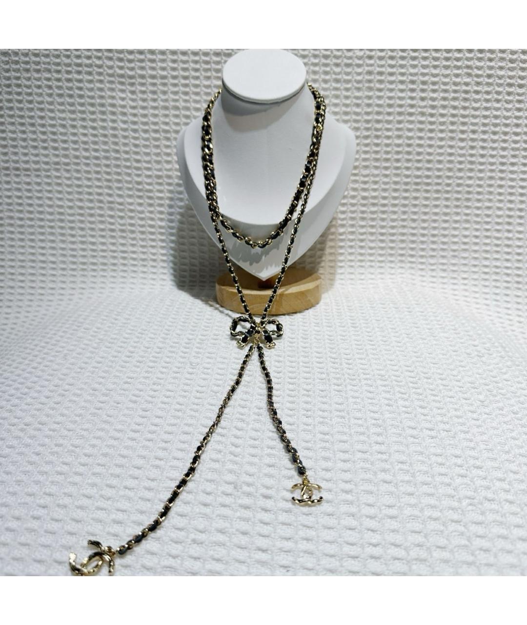 CHANEL Золотое колье, фото 2