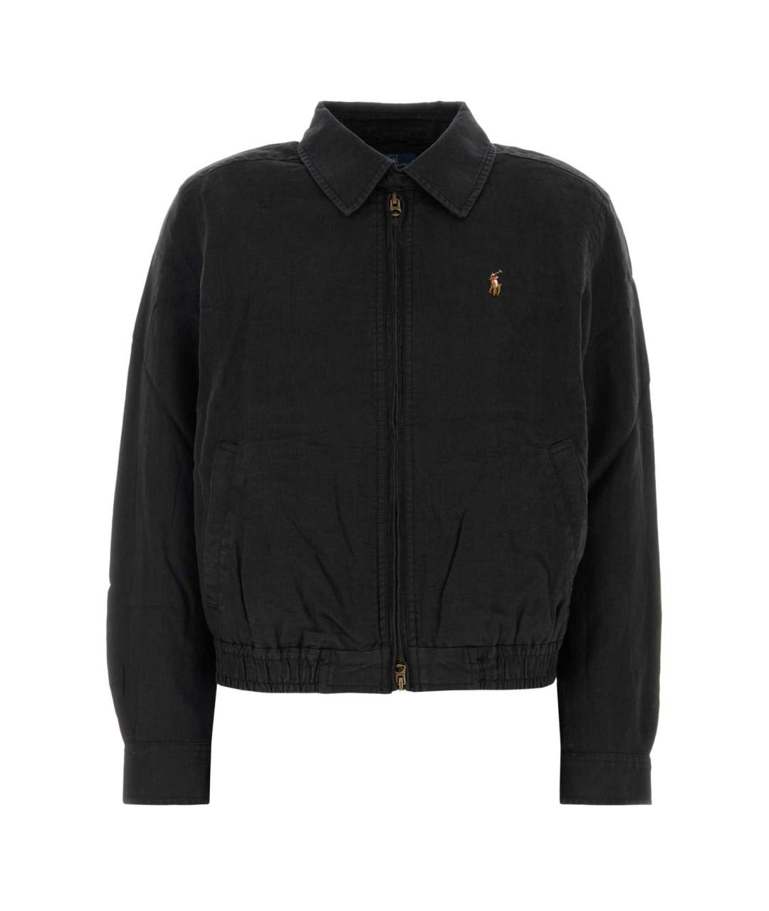 POLO RALPH LAUREN Черная хлопковая куртка, фото 1
