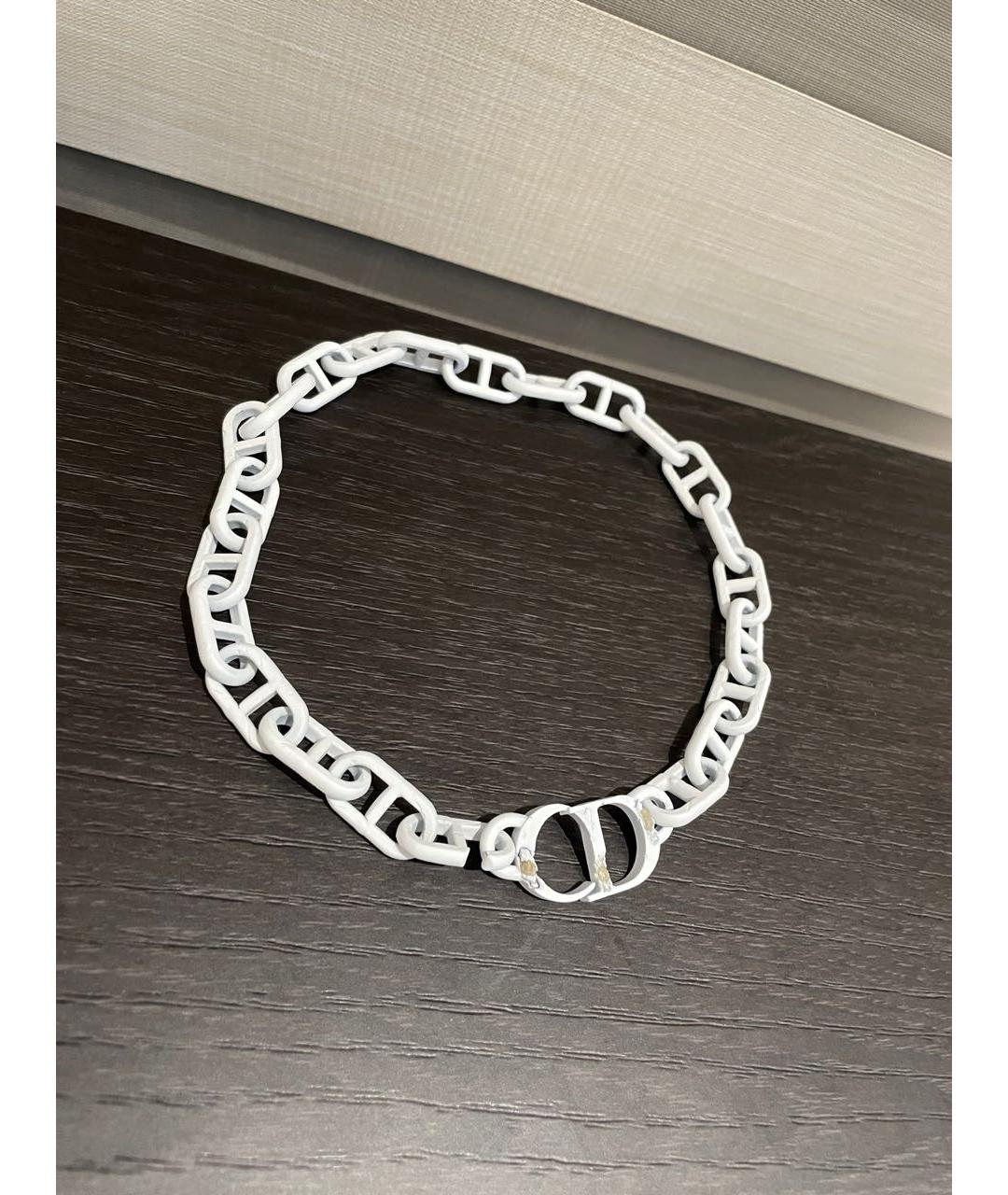 CHRISTIAN DIOR Серебряное колье, фото 2