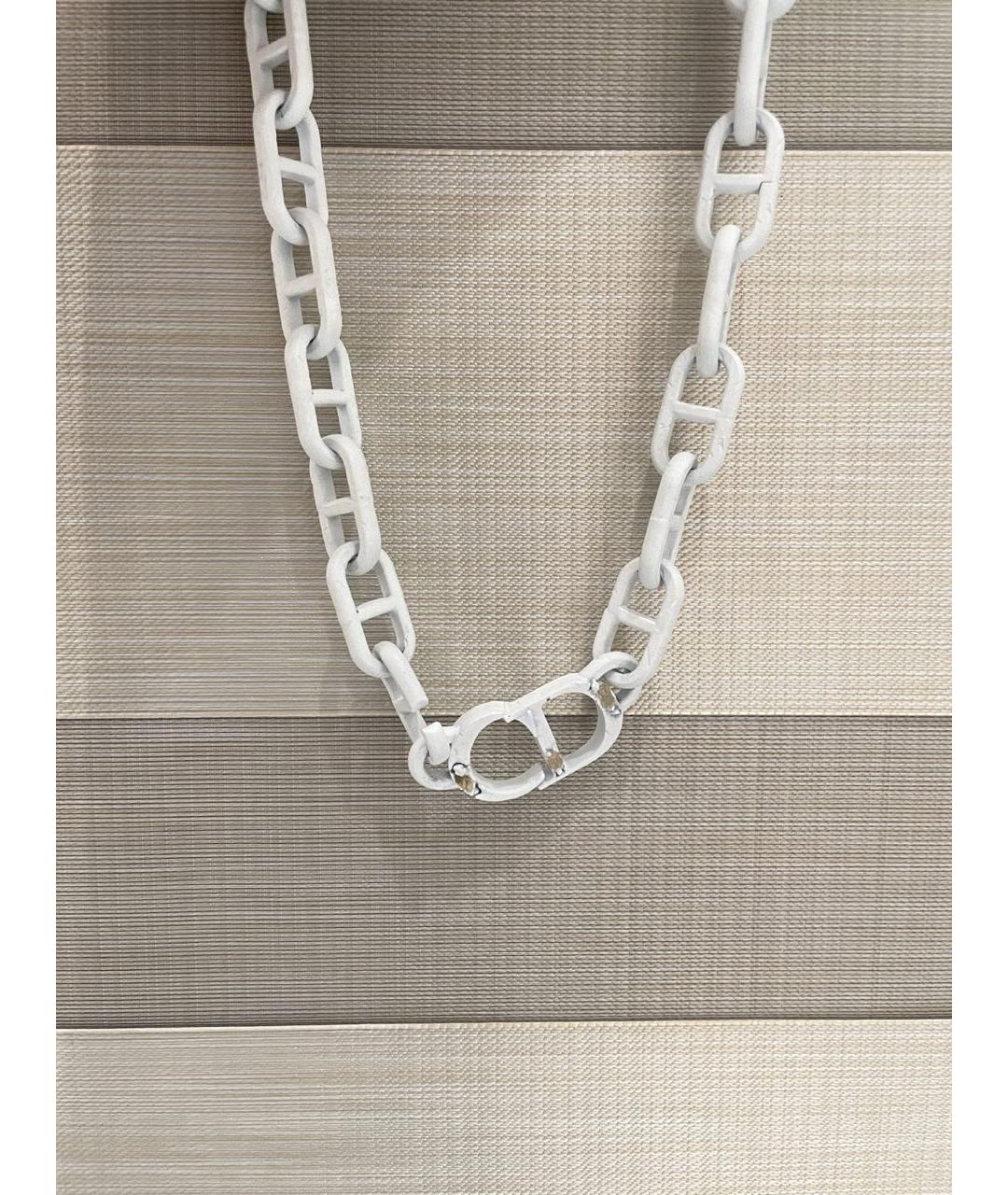 CHRISTIAN DIOR Серебряное колье, фото 3