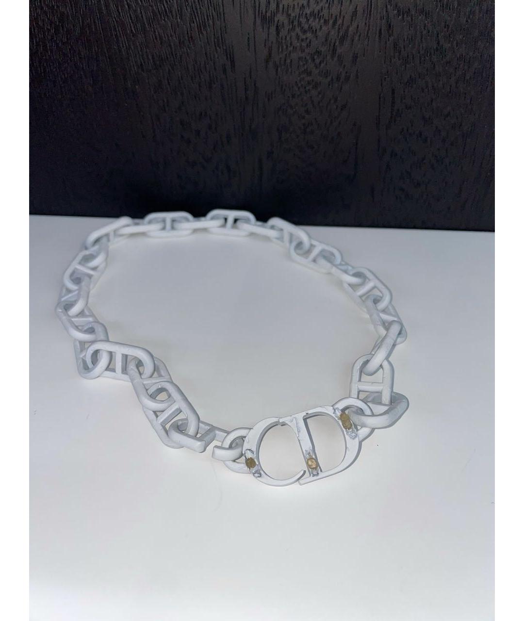 CHRISTIAN DIOR Серебряное колье, фото 6