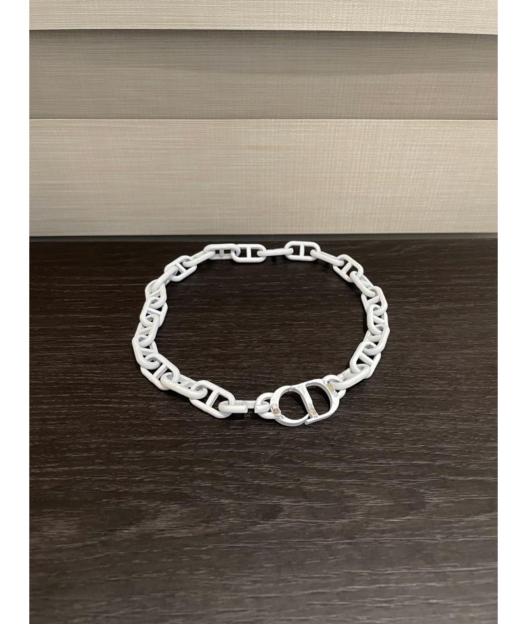 CHRISTIAN DIOR Серебряное колье, фото 7