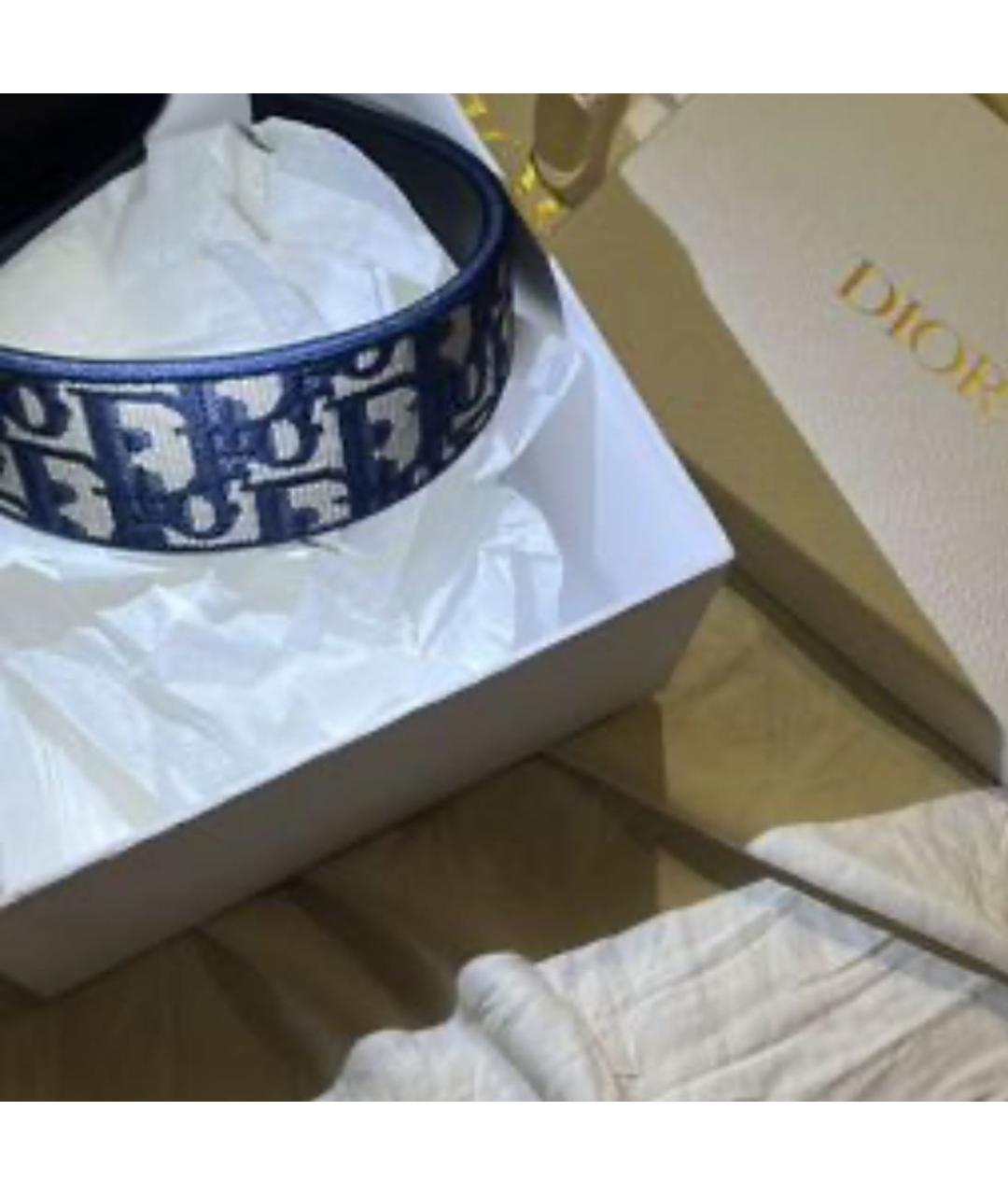 CHRISTIAN DIOR Синий ободок, фото 2