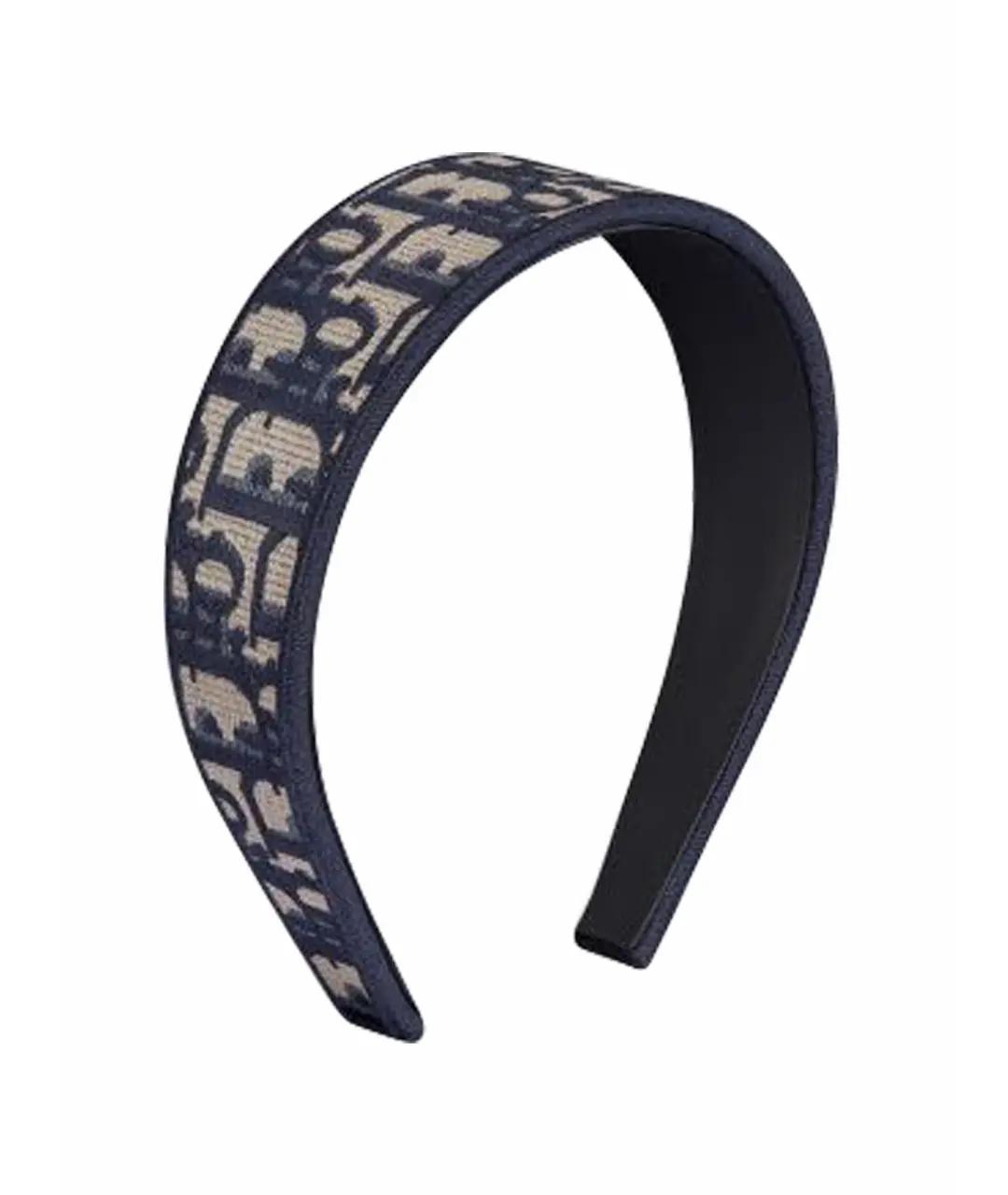 CHRISTIAN DIOR Синий ободок, фото 1