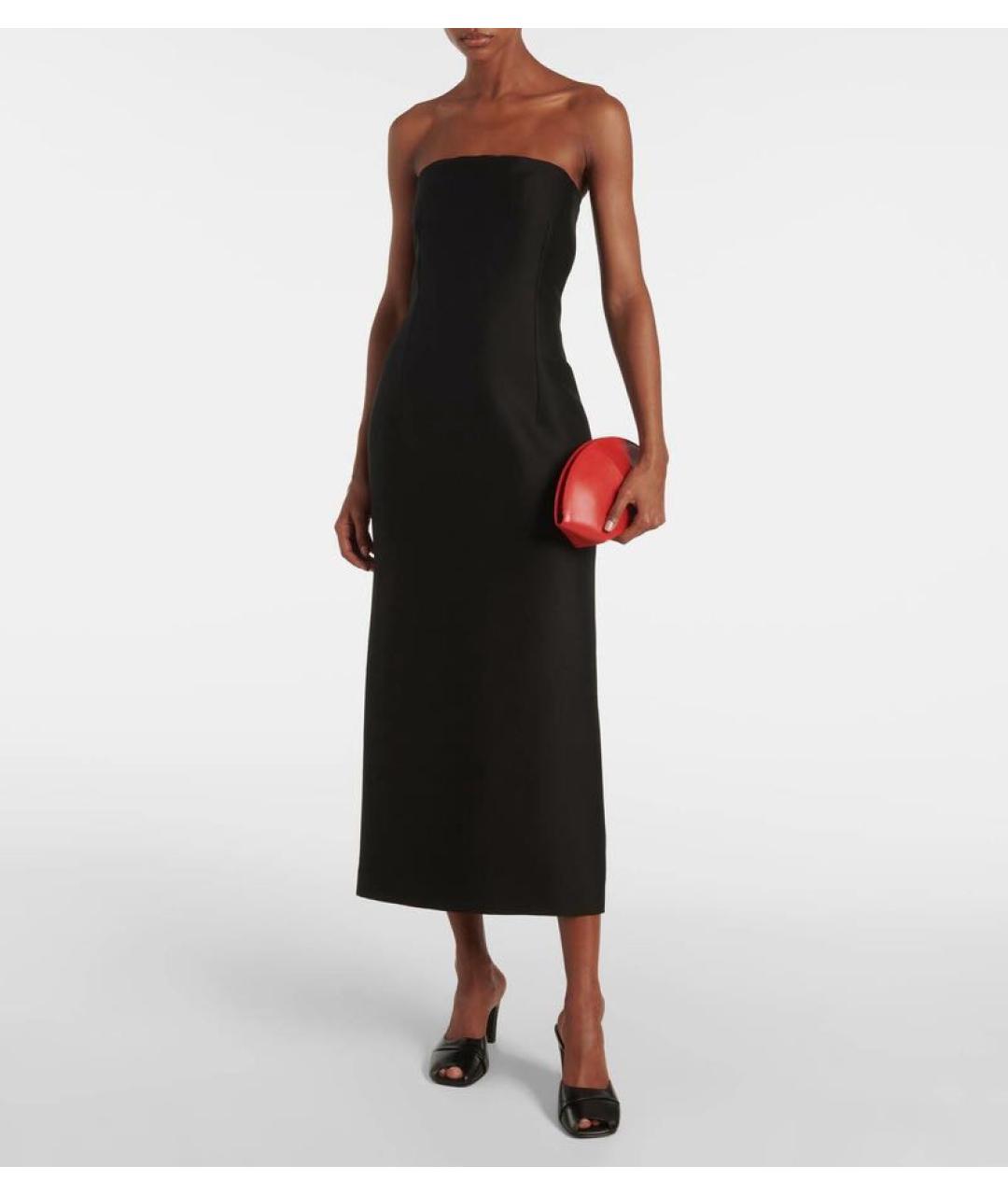 THE ROW Черные кожаные мюли, фото 3