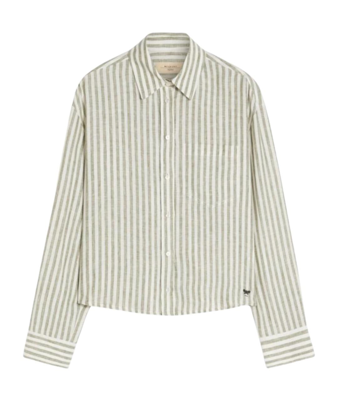 WEEKEND MAX MARA Мульти льняная рубашка, фото 1