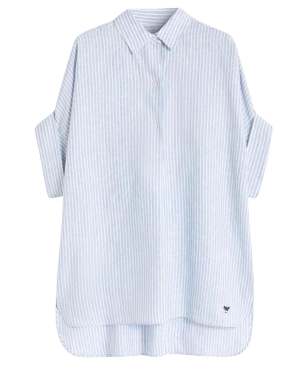 WEEKEND MAX MARA Мульти льняная рубашка, фото 1