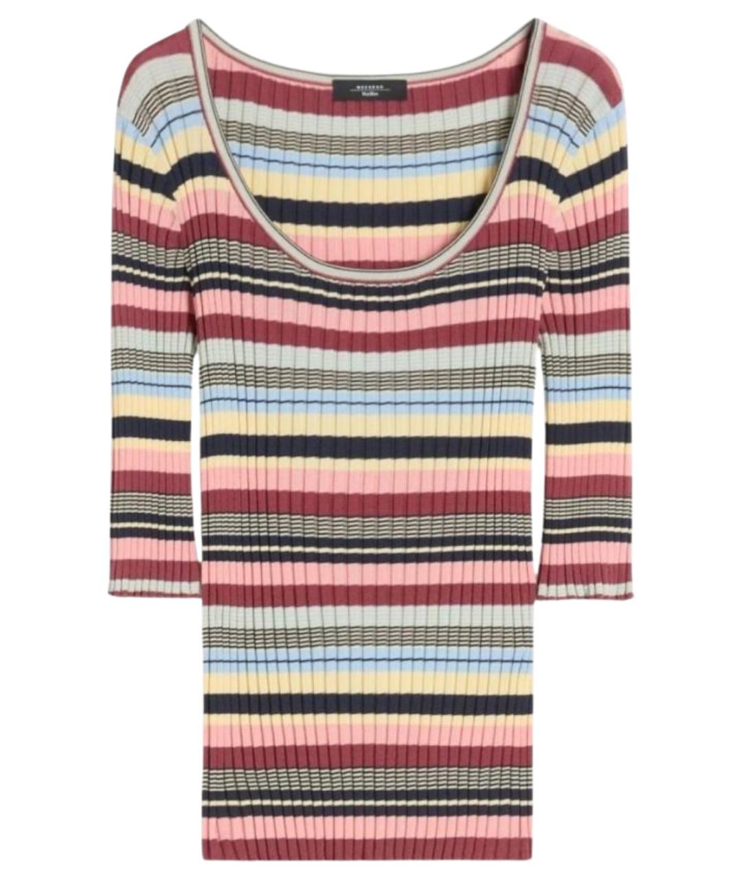 WEEKEND MAX MARA Мульти вискозная футболка, фото 1