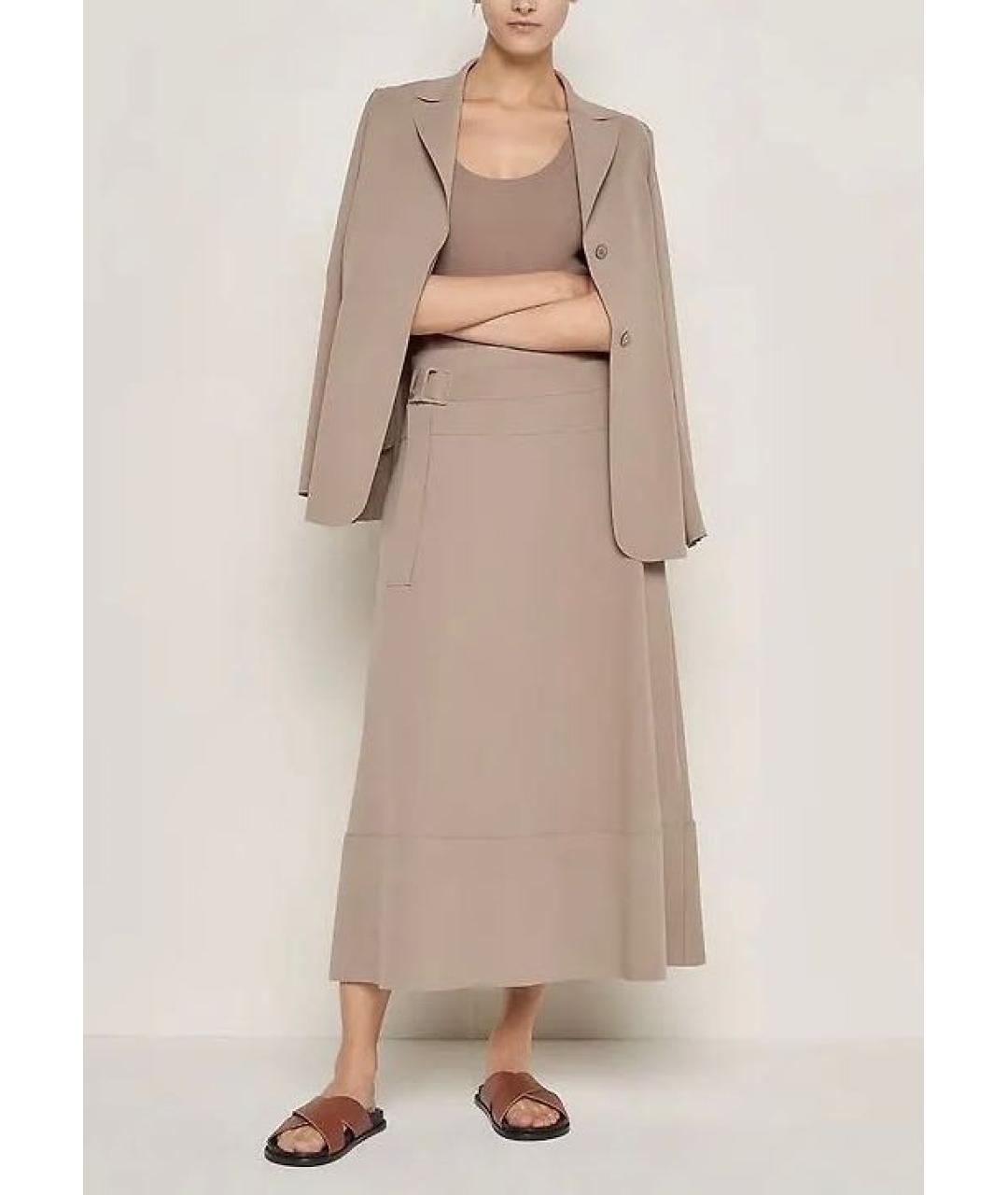 MAX MARA Бежевый жакет/пиджак, фото 8