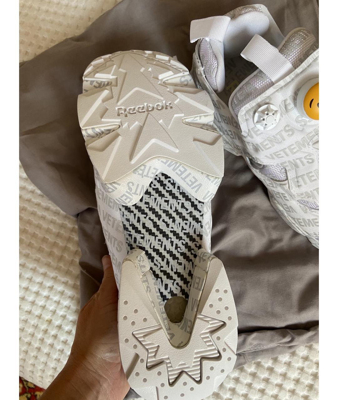 VETEMENTS Белые синтетические кроссовки, фото 6