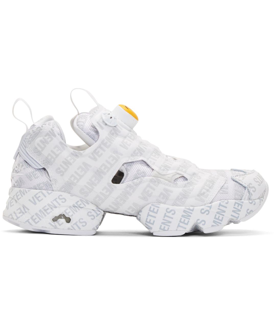 VETEMENTS Белые синтетические кроссовки, фото 9