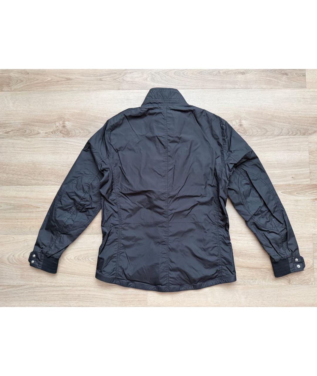 MONCLER Черная полиэстеровая куртка, фото 3