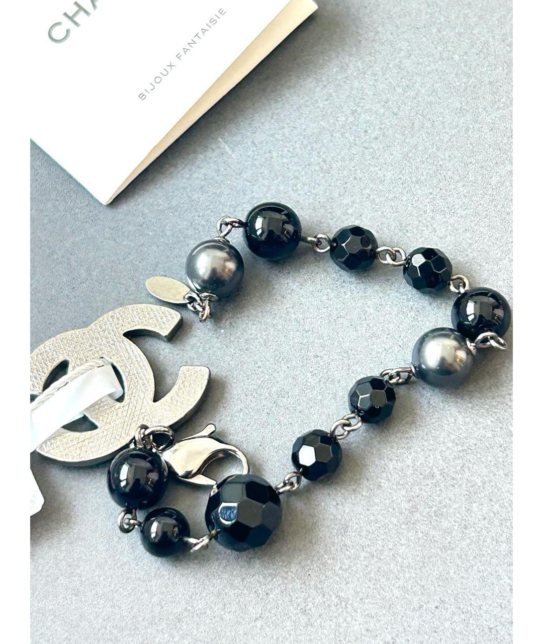 CHANEL Черный браслет, фото 4