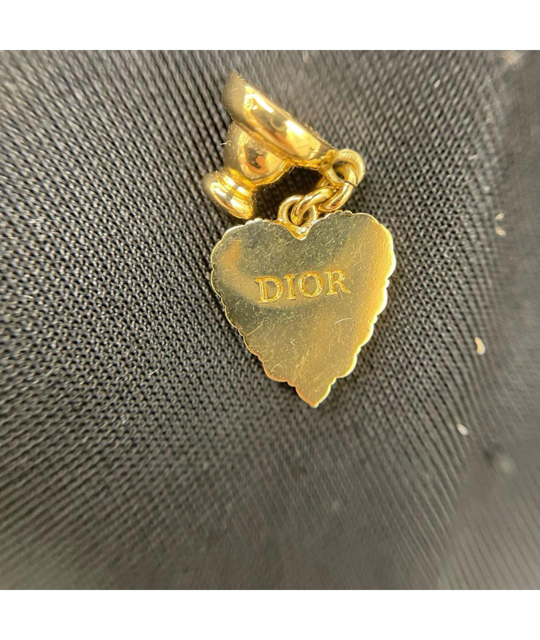 CHRISTIAN DIOR Золотые серьги, фото 8