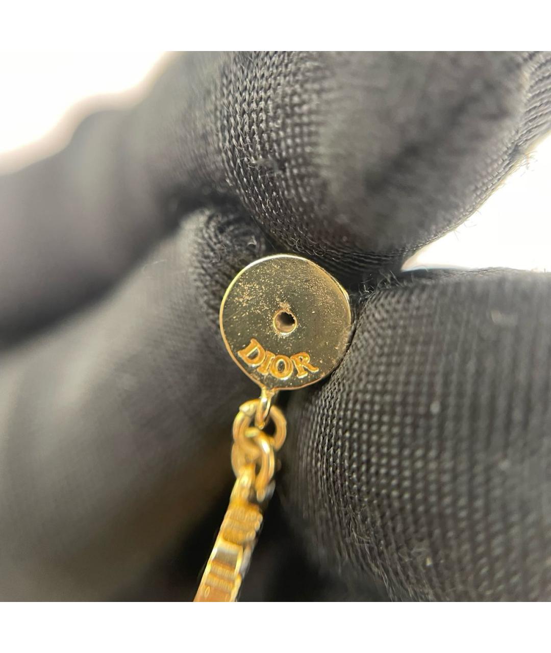 CHRISTIAN DIOR Золотые серьги, фото 7