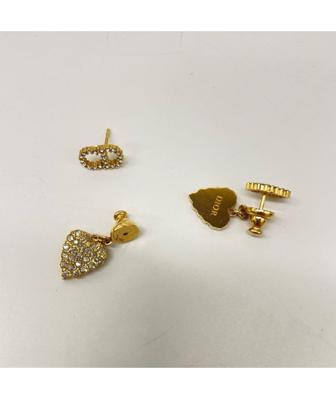 CHRISTIAN DIOR Золотые серьги, фото 5