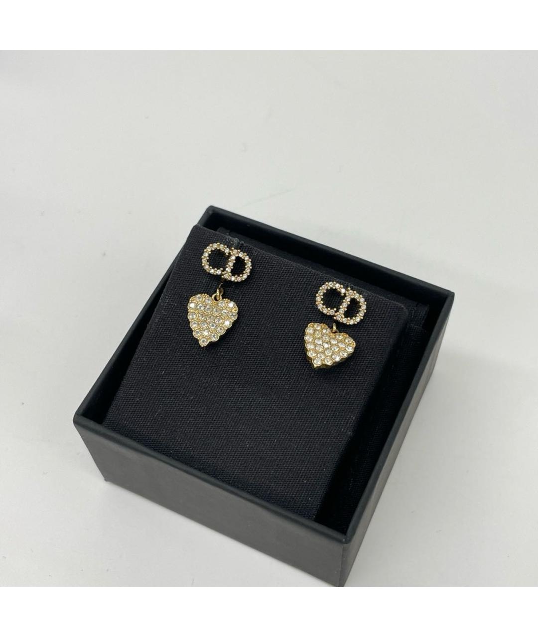 CHRISTIAN DIOR Золотые серьги, фото 9