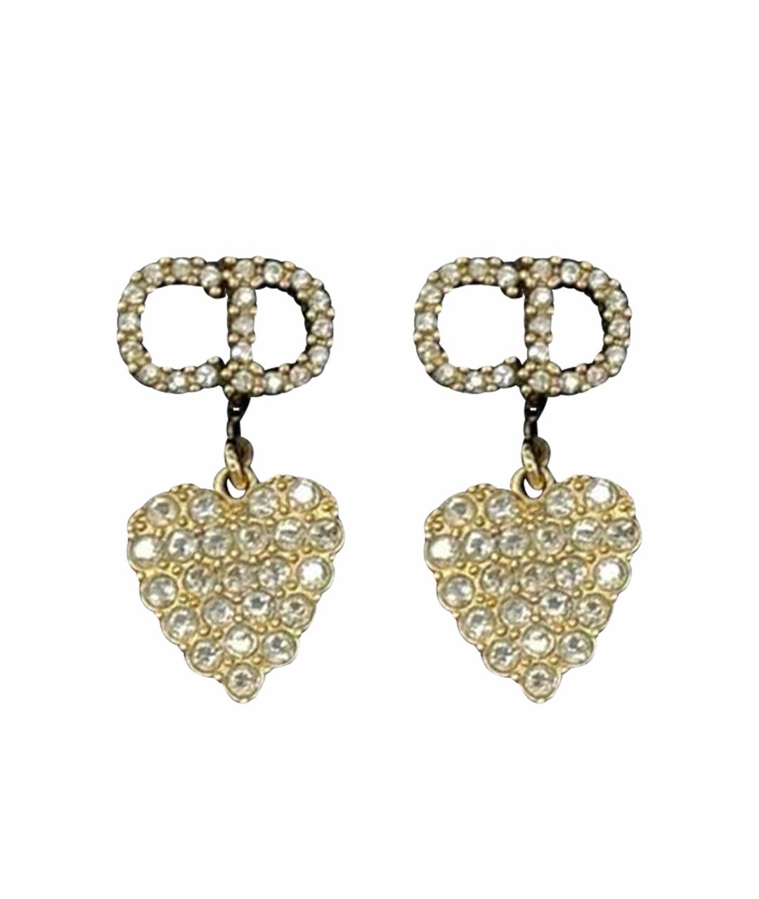 CHRISTIAN DIOR Золотые серьги, фото 1