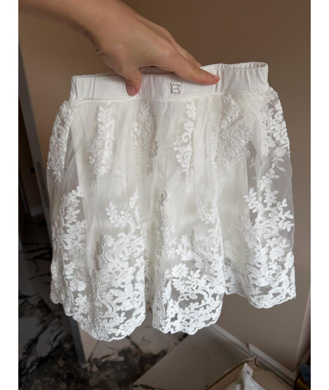 ERMANNO SCERVINO Белая юбка, фото 2