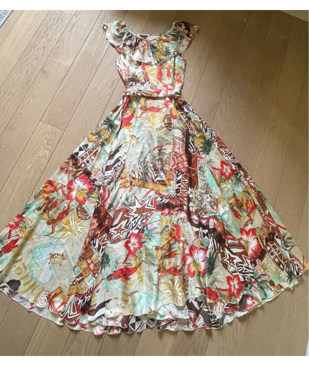 BLUGIRL Мульти полиэстеровое платье, фото 2