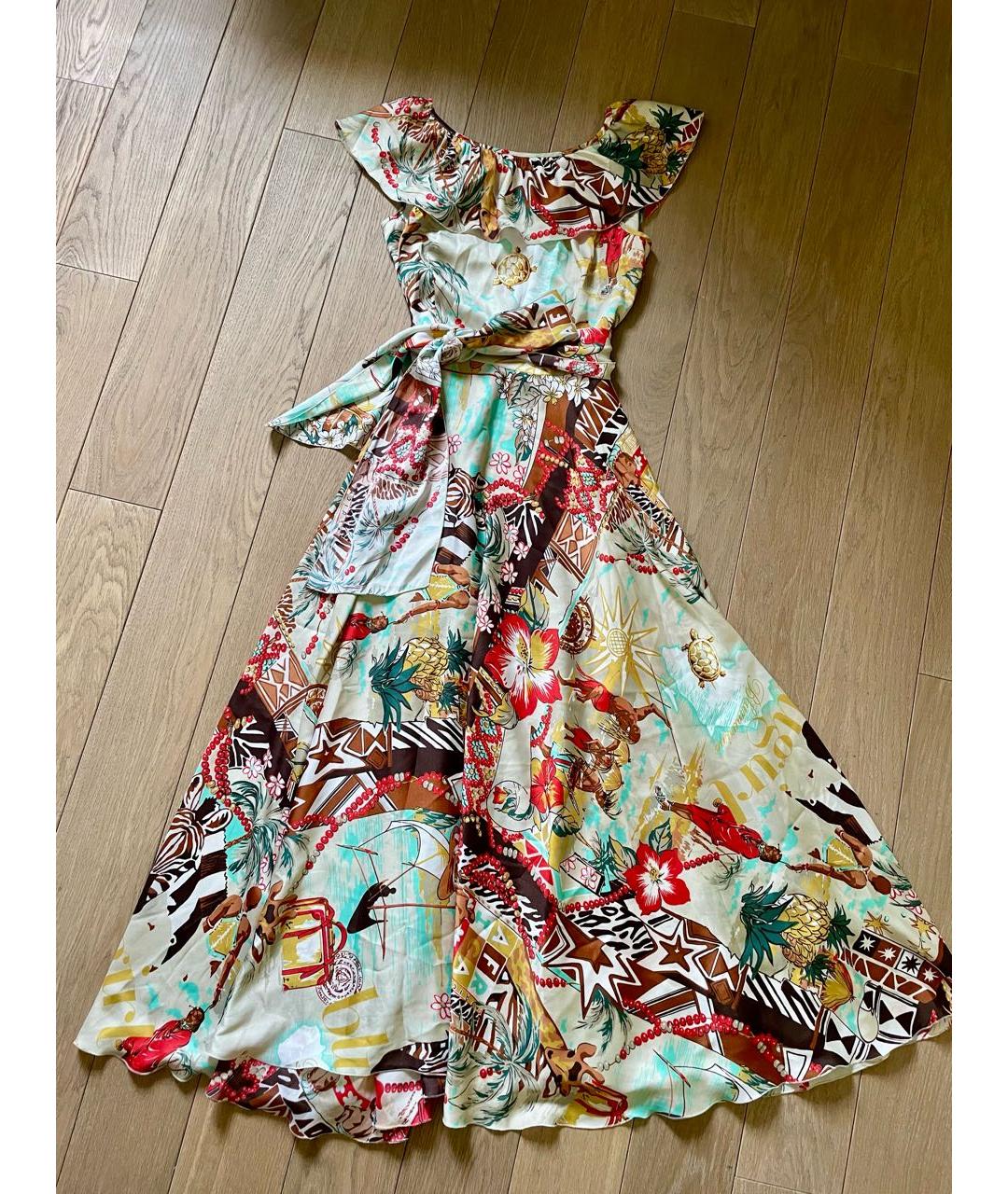 BLUGIRL Мульти полиэстеровое платье, фото 7