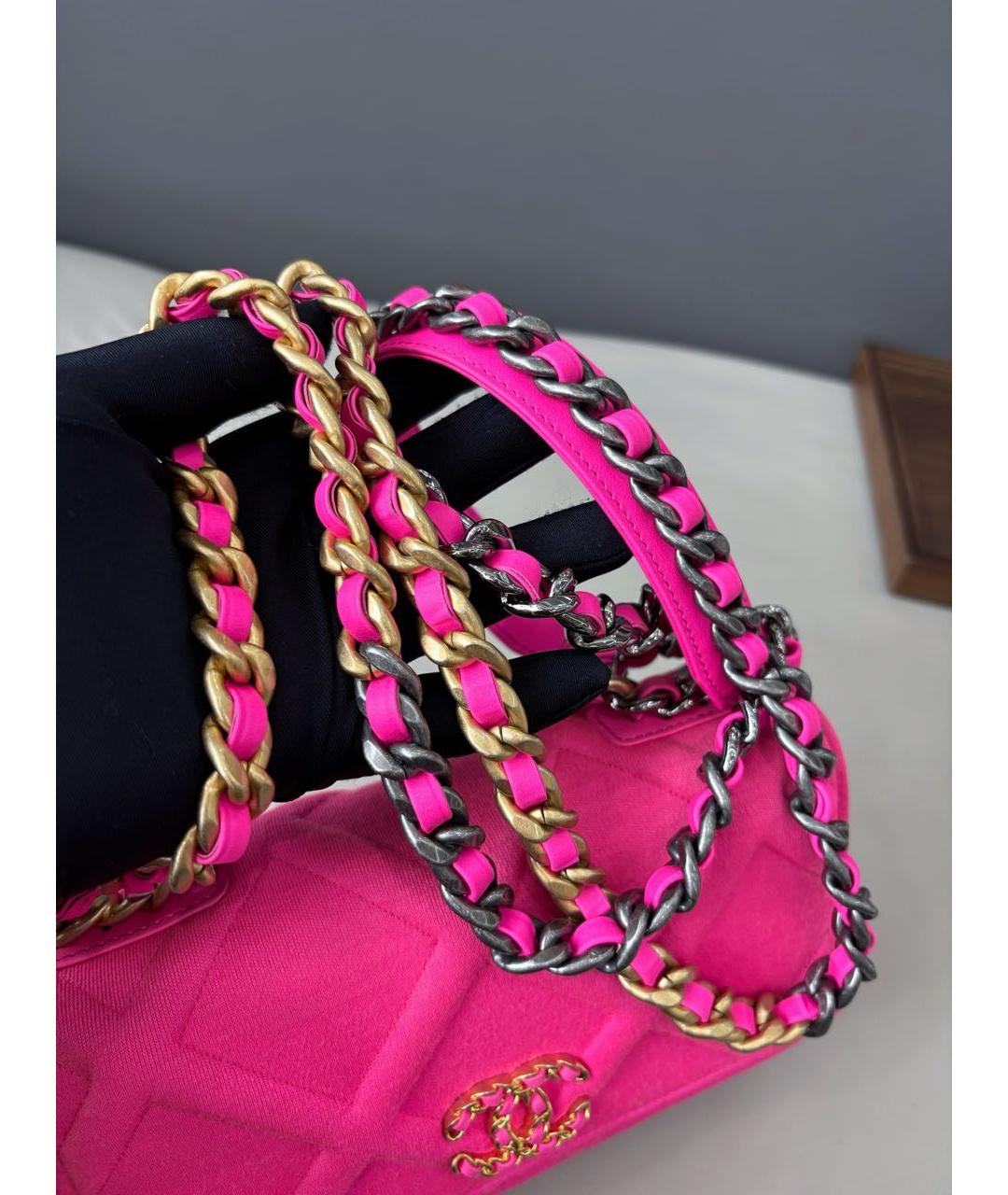 CHANEL Розовая сумка через плечо, фото 5