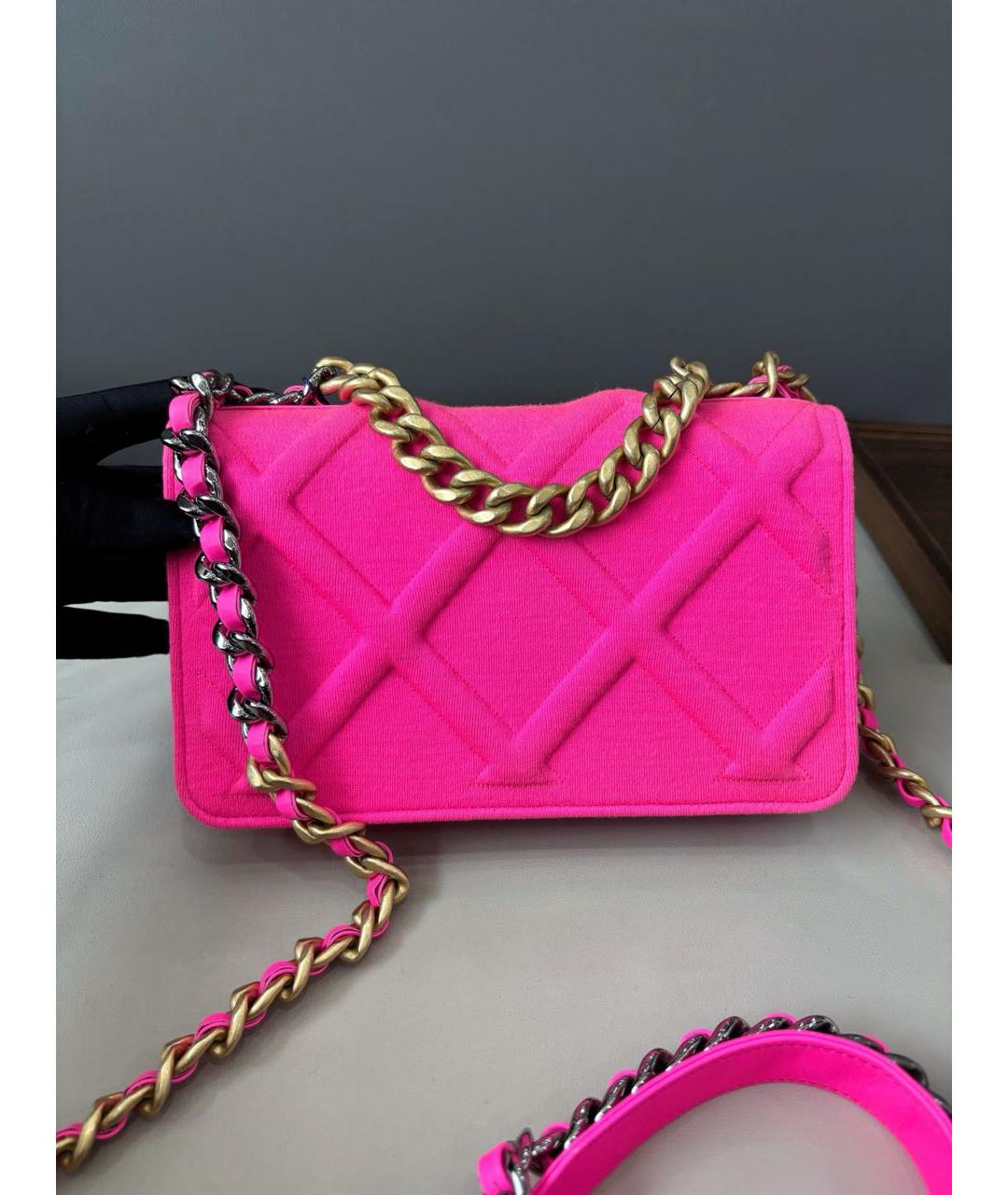 CHANEL Розовая сумка через плечо, фото 3