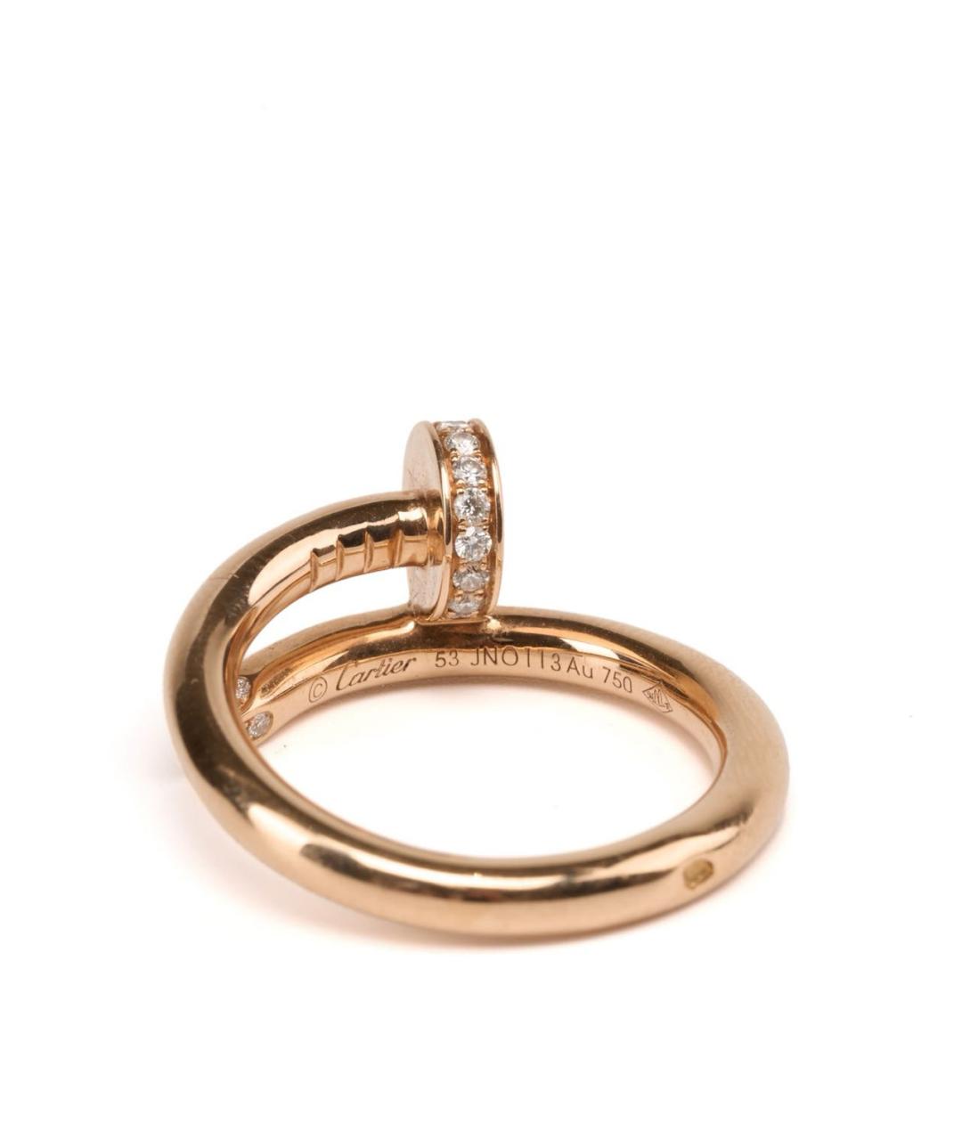 CARTIER Золотое кольцо из розового золота, фото 4