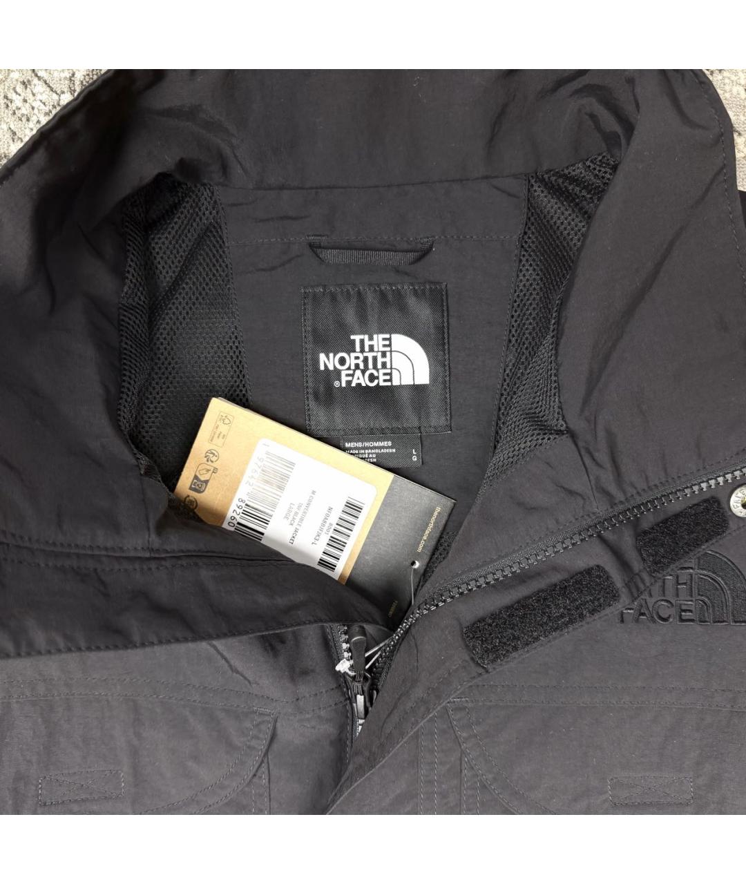 THE NORTH FACE Черная полиэстеровая куртка, фото 3