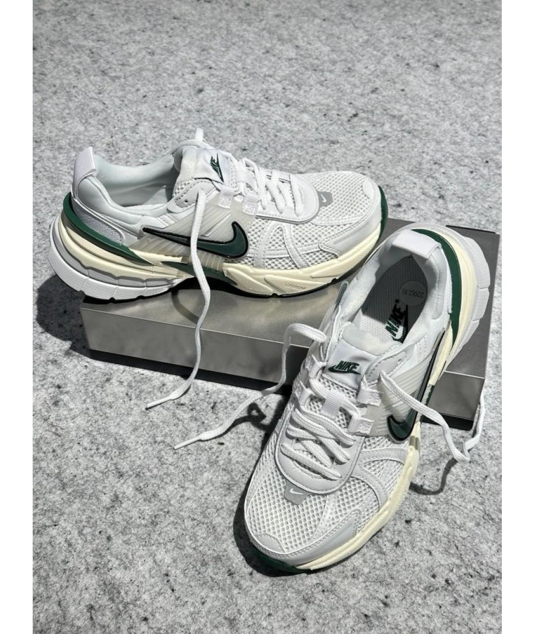 NIKE Белые текстильные кроссовки, фото 7