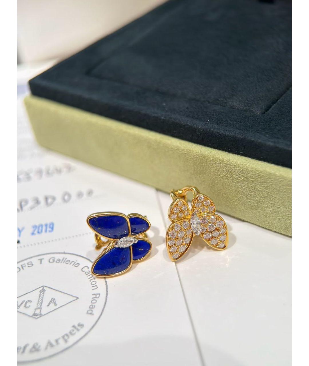 VAN CLEEF & ARPELS Золотые серьги из желтого золота, фото 6