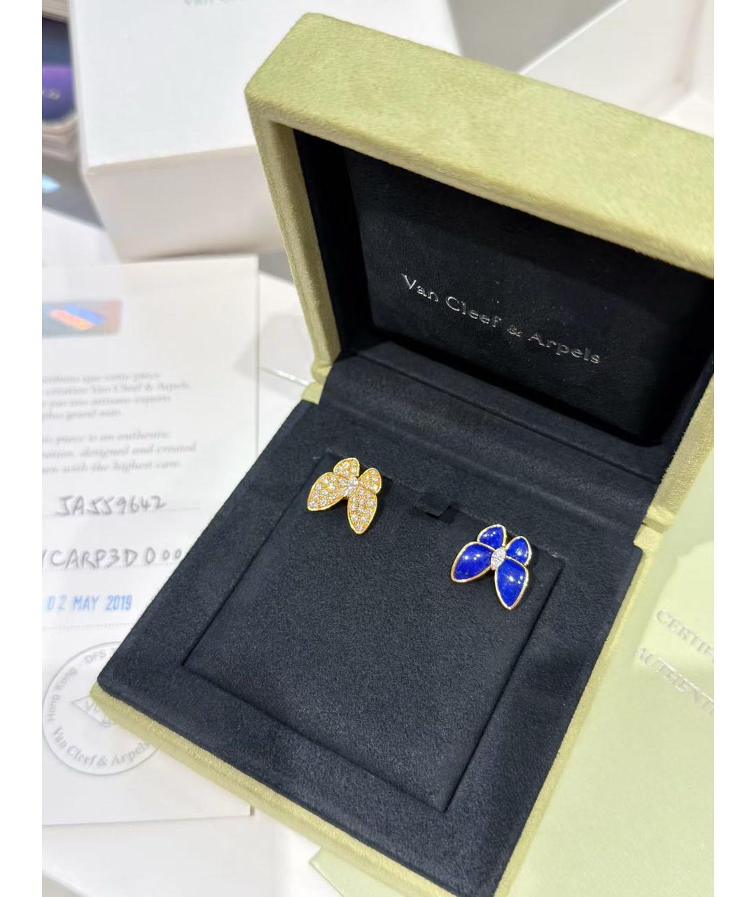 VAN CLEEF & ARPELS Золотые серьги из желтого золота, фото 5