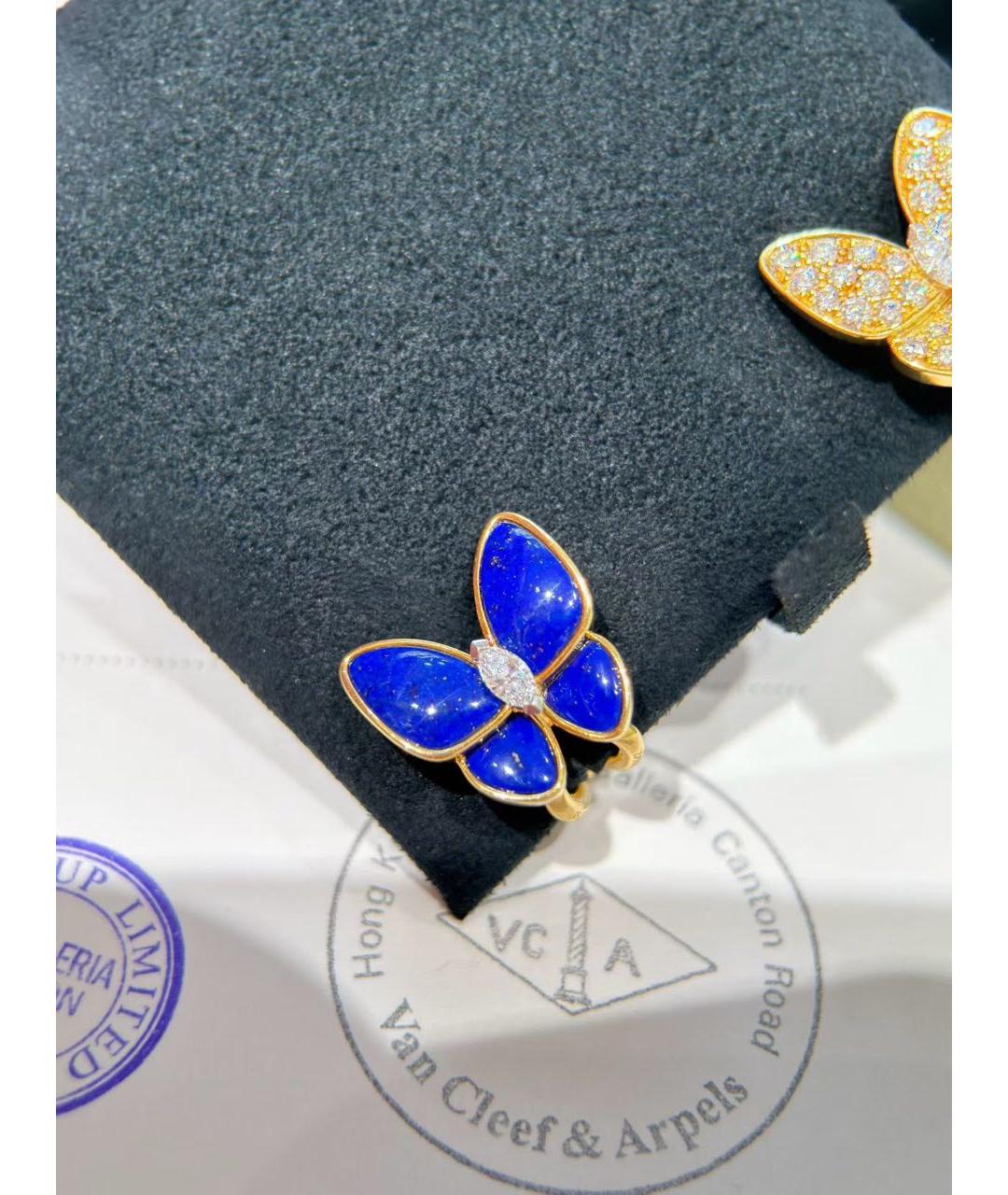 VAN CLEEF & ARPELS Золотые серьги из желтого золота, фото 2